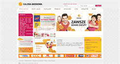 Desktop Screenshot of galeriamiodowa.pl